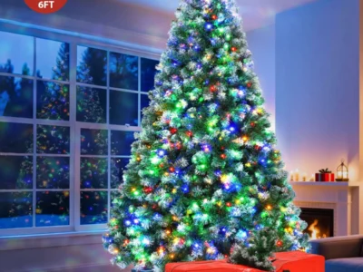 Walmart Daily Pick: Yexmas 6′ Pre-Lit Artificial Christmas Tree with Storage Bag