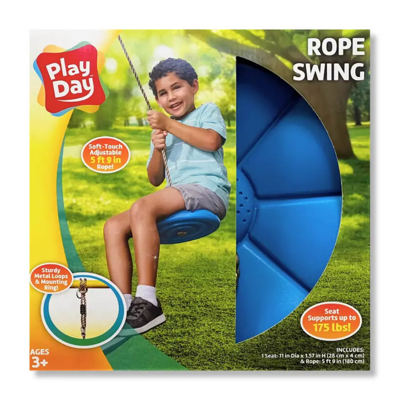 Play Day Outdoor Rope Disc Swing Deal: Save $11.02 at Walmart
