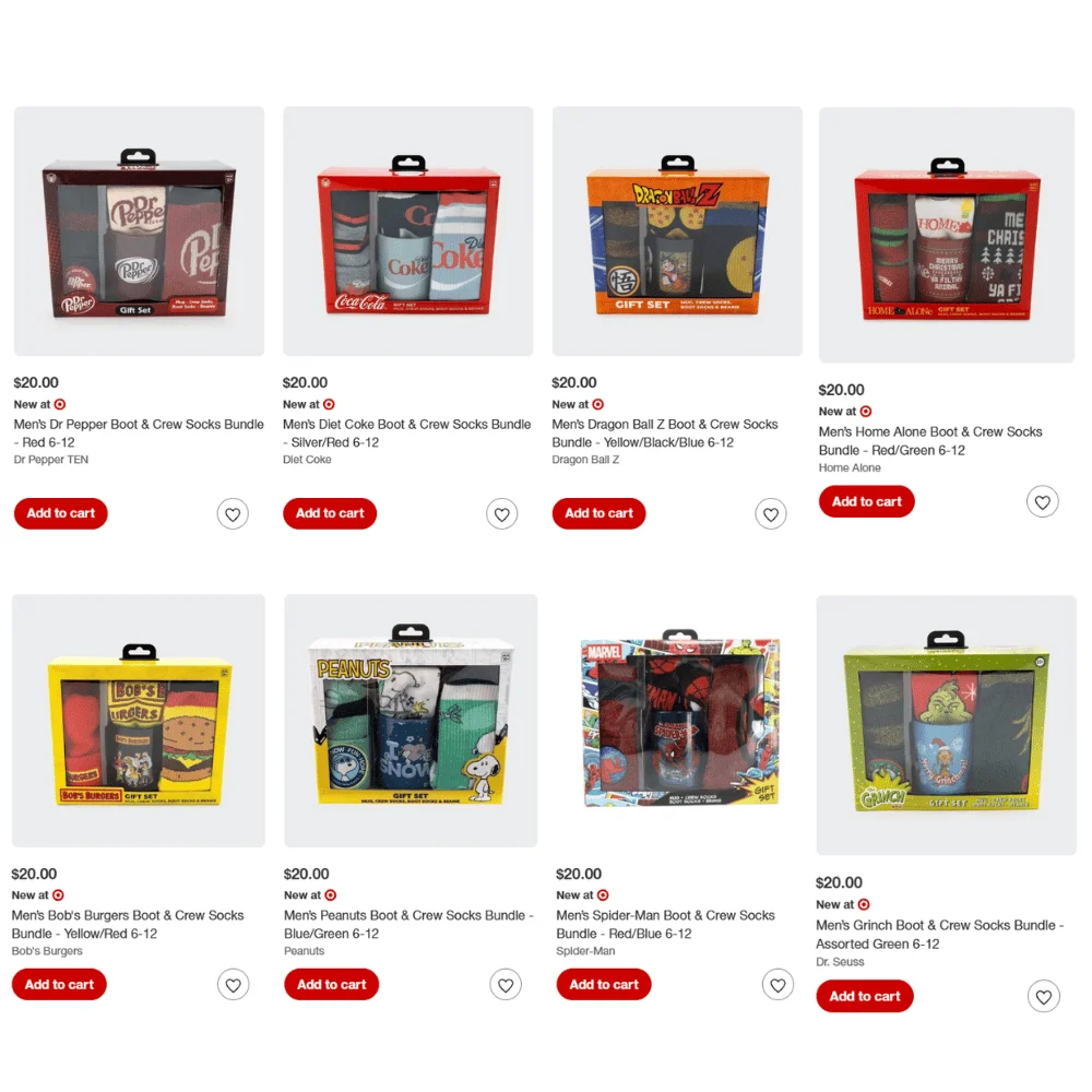 Men’s Boot & Crew Socks Bundle Deal at Target