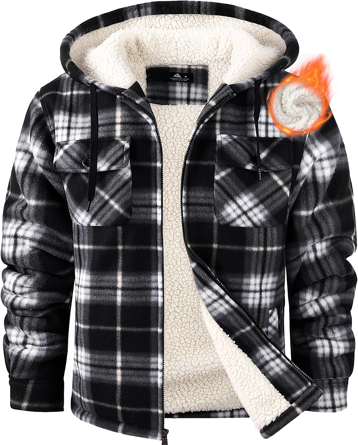 Ceoutdoor Men’s Plaid Flannel Hoodie $37.xx (Reg. $60) at Amazon