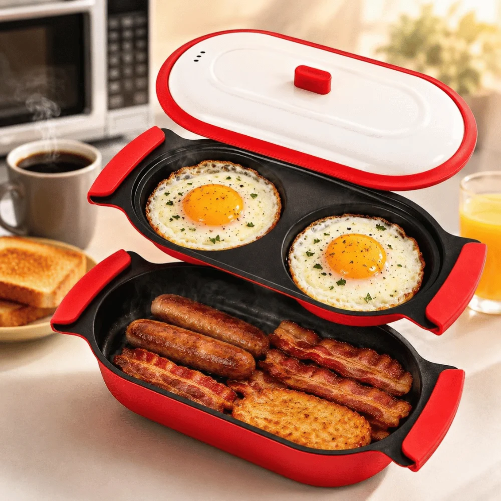 2-in-1 Microwave Egg Cooker Deal: Save $17.xx at Amazon