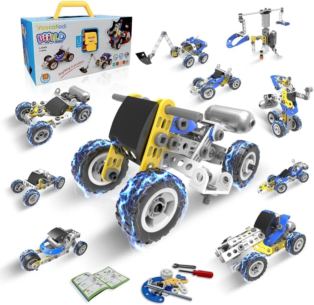 Veecafiodi 10-in-1 STEM Engineering Only $20.xx (Reg. $35) at Amazon