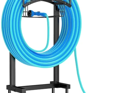 MeyRolizn Garden Hose Holder with Storage Basket $8.xx at Amazon