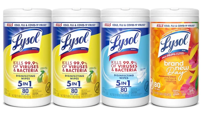 Lysol 320-Count Disinfectant Wipes Deal