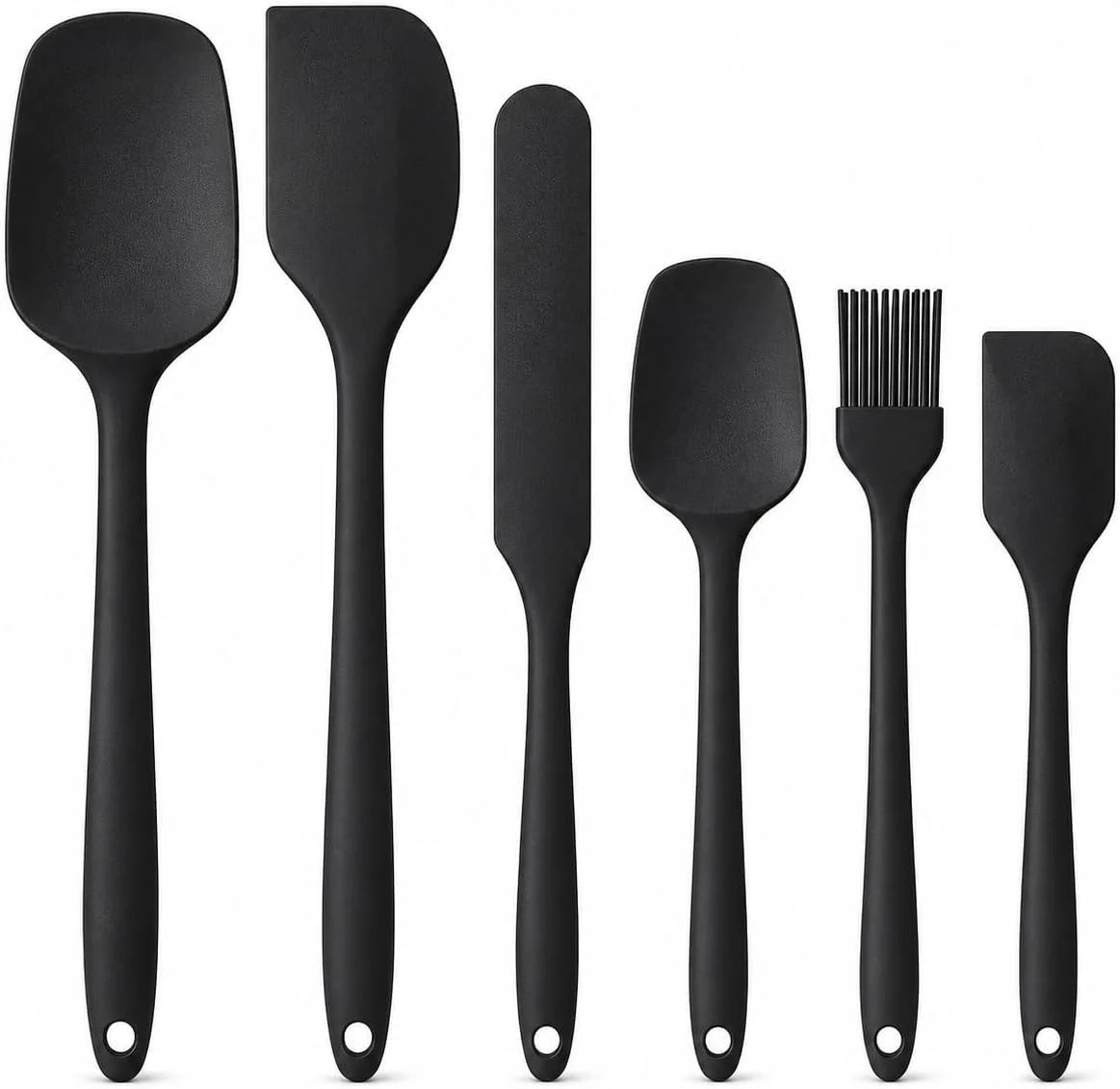 6-Pieces Silicone Spatula Set Deal