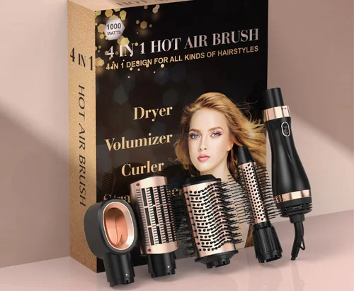 4-Piece Hair Dryer Brush Set Deal: $39.99 at Walmart