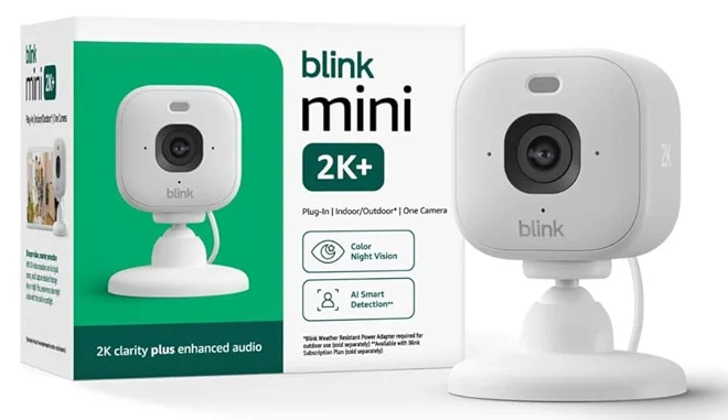 Blink Mini 2K Indoor Security Camera Deal: Low Price
