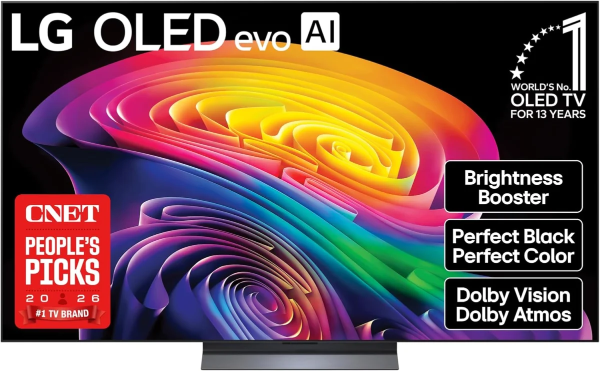 LG C6 65″ OLED evo 4K TV Only $1399.xx (Reg. $1,700) at Amazon