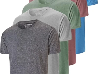 5-Pack Men’s Dry Fit T-Shirts Deal: Save on Pack