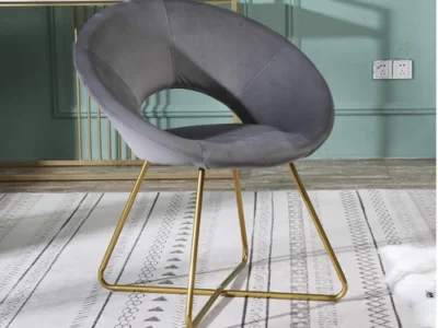 Roundhill Furniture Velvet Accent Chair Just $49.xx (2 colors)