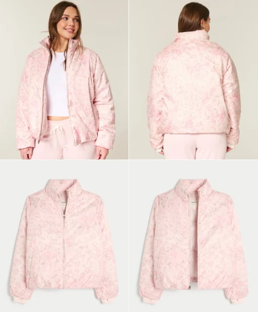 Women’s Zip Up Puffer Jacket Deal: Save $62.03 at Hollister