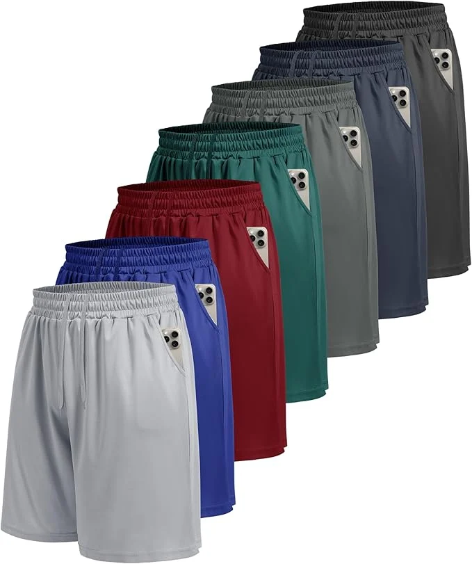 Men’s Athletic Shorts 7-Pack Deal