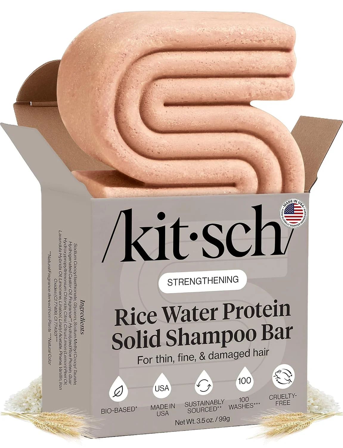 Kitsch Rice Water Shampoo Bar Soap Deal