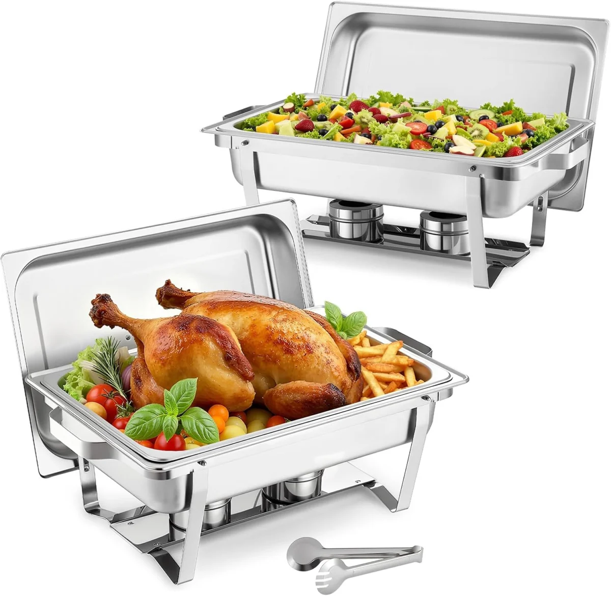 2 Pack 9qt Chafing Dishes Deal: Great Buffet Price