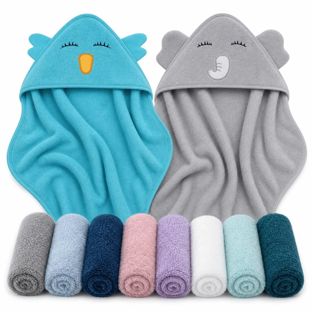 Cute Castle 2 Pack Hooded Baby Towel Deal at Amazon: Save $13.xx