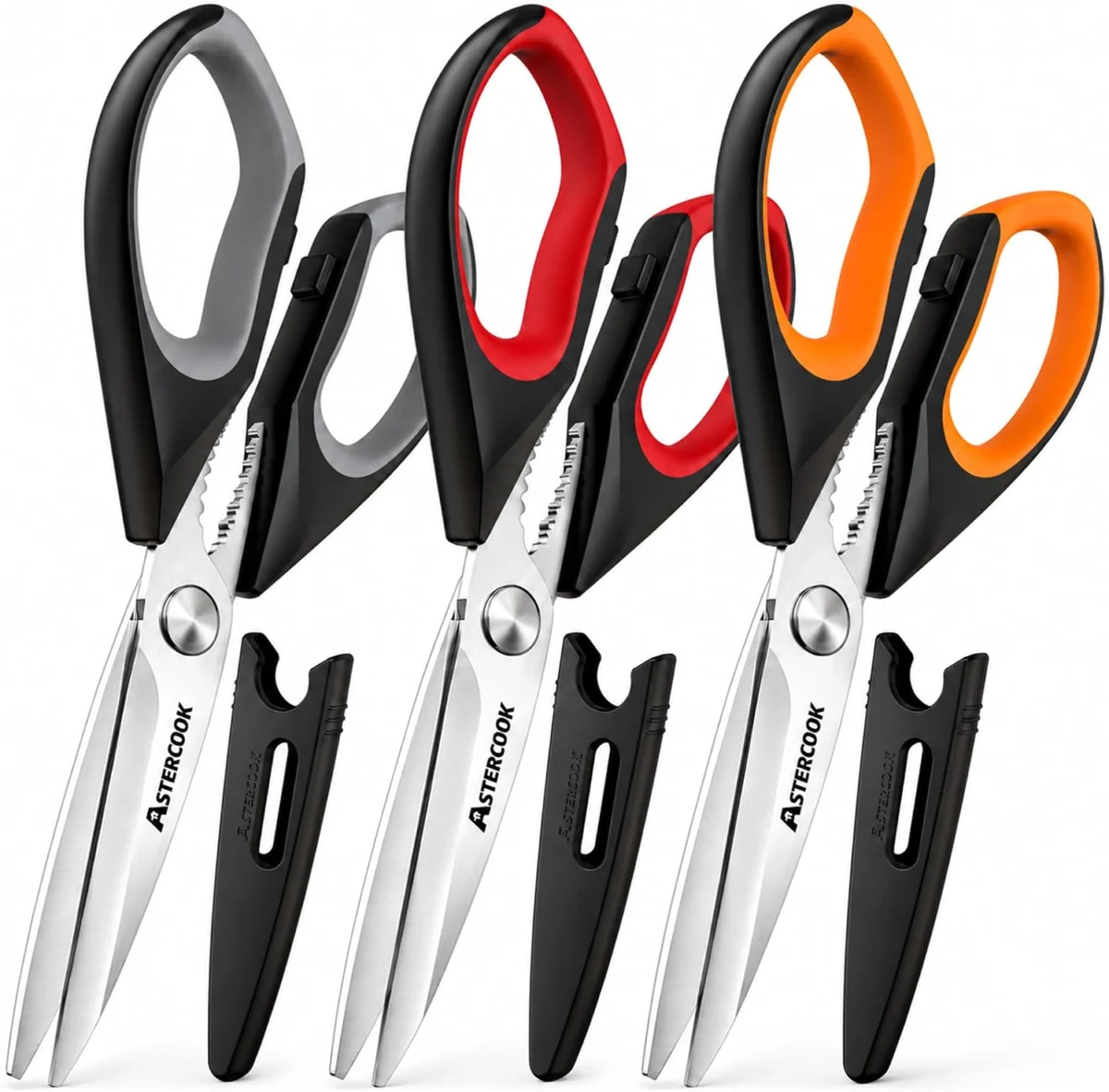 Astercook Kitchen Scissors 3-Pack for $9.xx (Reg $17)