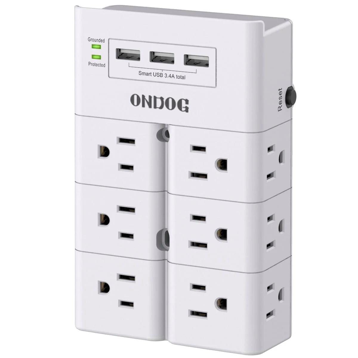Ondog 12-Outlet Surge Protector Only $16 (Reg. $29.99) at Walmart