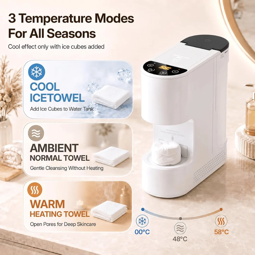 BEQOOL Face Towel Dispenser Machine Deal: Save $63.xx at Amazon