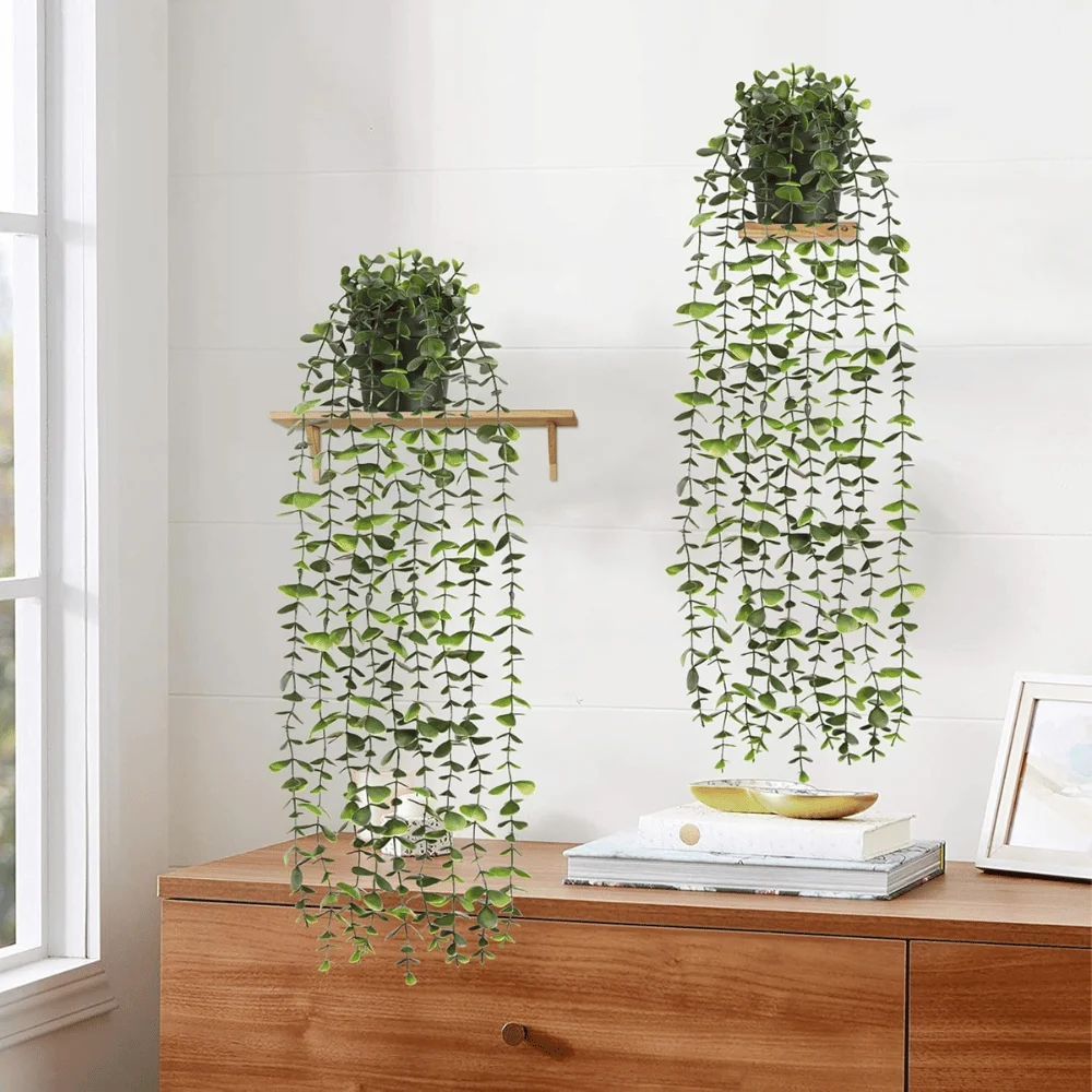 2Pcs Fake Hanging Plants Deal: Save $5.xx at Amazon