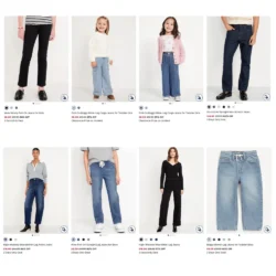 Jeans for the Whole Fam Deal: Save 65% at Old Navy