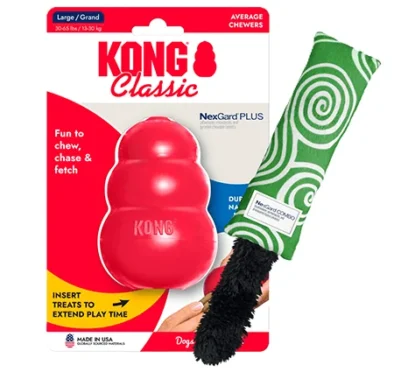 Kong Dog or Cat Toy Free at Nexgardforpets