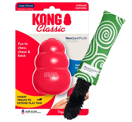 Kong Dog or Cat Toy Free at Nexgardforpets