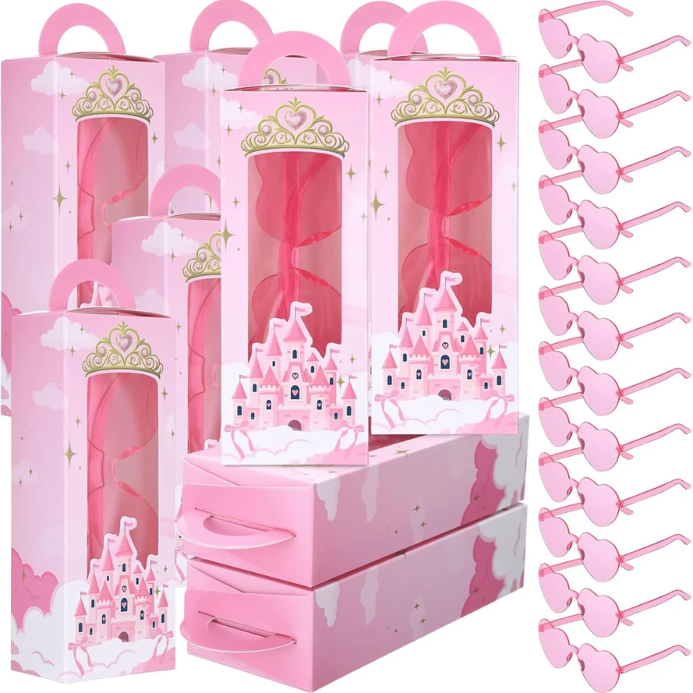 Tellegloww 32 Pcs Princess Party Favors Deal: Save $5.xx at Amazon