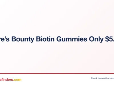 Nature’s Bounty Biotin Gummies Only $5.75 at CVS