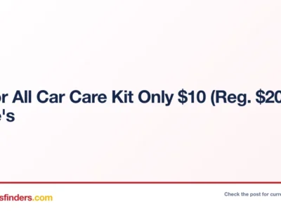 Armor All Car Care Kit Only $10 (Reg. $20) at Lowe's