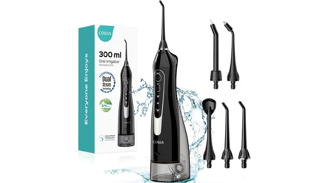 Coslus Water Dental Flosser Deal: $9.99