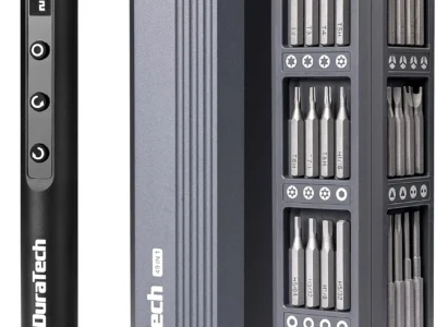 DURATECH 49-IN-1 Mini Precision Electric SAE Screwdriver Set $20.xx at Amazon