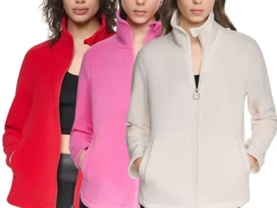 DKNY-Womens-Sport-Fleece-Jackets
