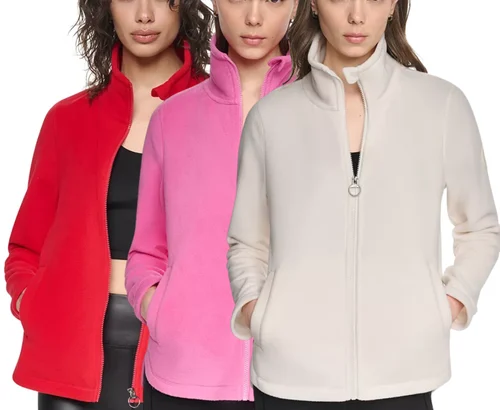 DKNY Women’s Fleece Jacket Deal: Save $34.51 at Macy