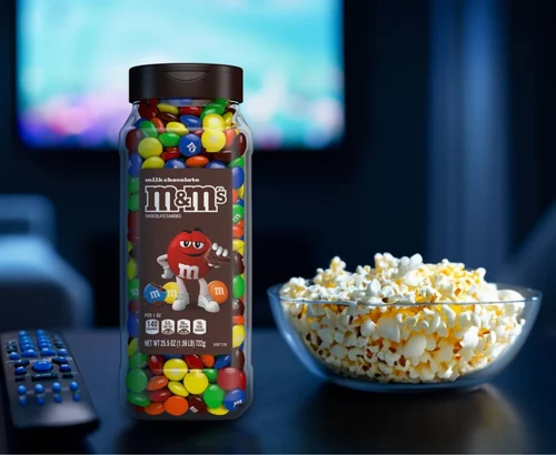 M&M’s Milk Chocolate Candy Resealable Jars Deal: Save $7.08