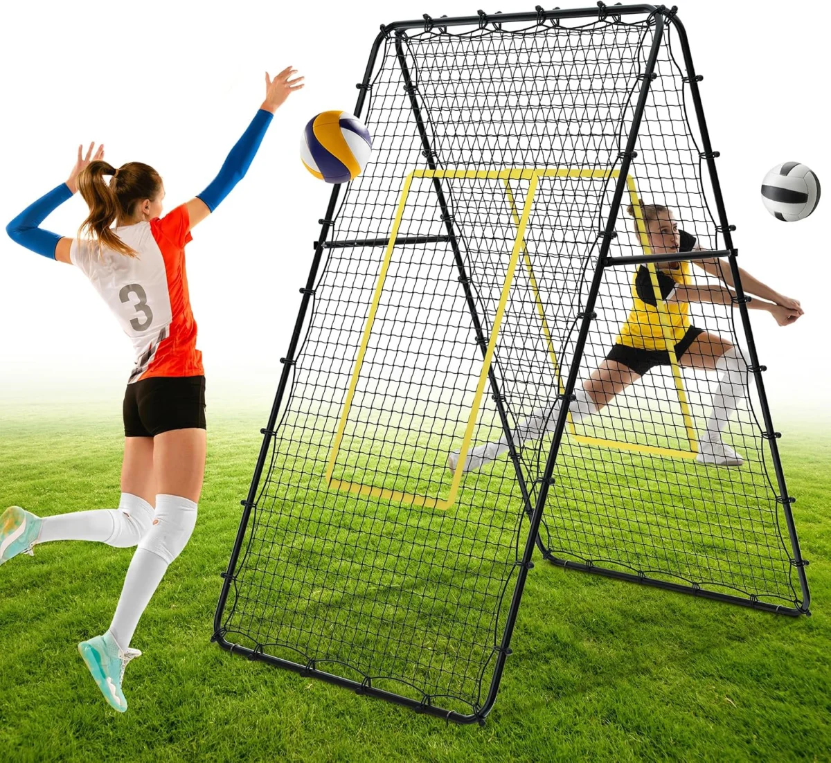 VIVITORY Double Sided Volleyball Rebounder Net Only $126.xx at Amazon