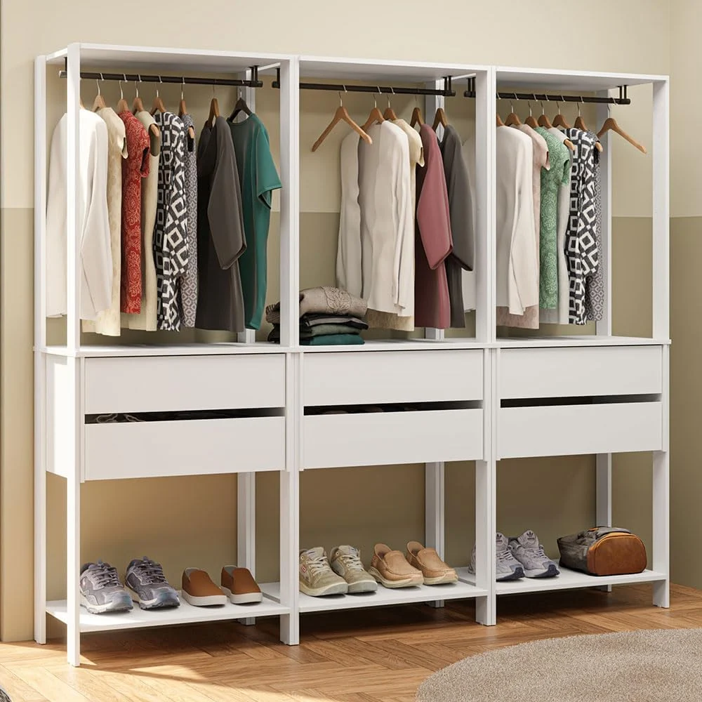 Madesa Wardrobe Clothes Storage Rack Only $149.xx at Amazon