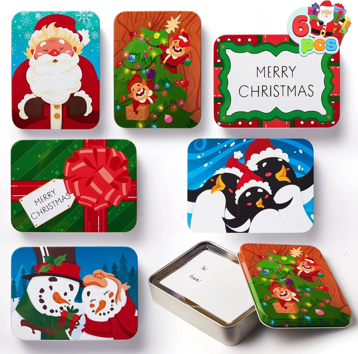 6PCS Gift Card Boxes Holder Deal
