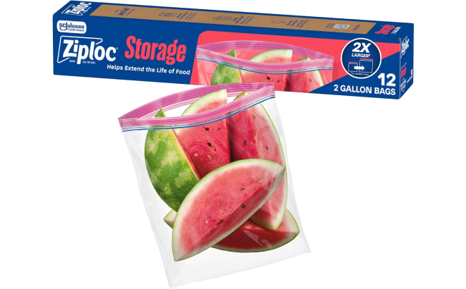 Ziploc 2-Gallon Food Storage Bags Deal