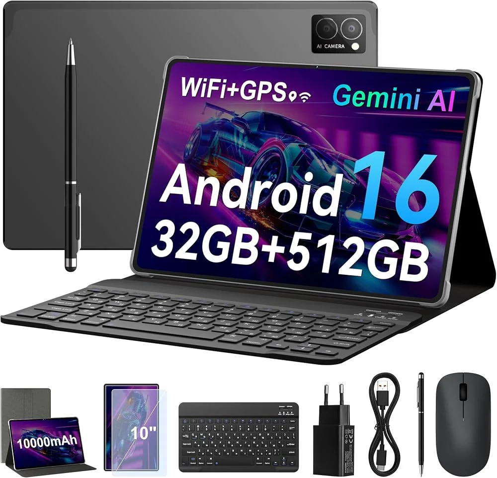 KibyBte Android 16 Tablet Only $135.xx (Reg. $169) at Amazon