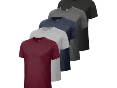 Men’s Workout T-Shirt 5-Pack for $16.xx