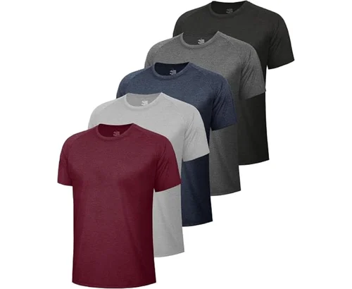 Men’s Workout T-Shirt 5-Pack Deal