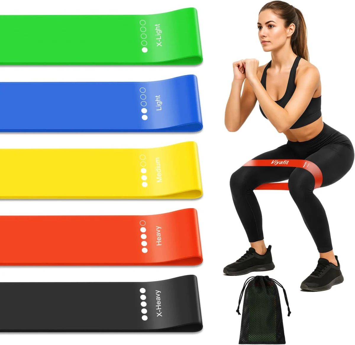 Viyafit Resistance Loop Bands Only $5.xx (Reg. $10) at Amazon