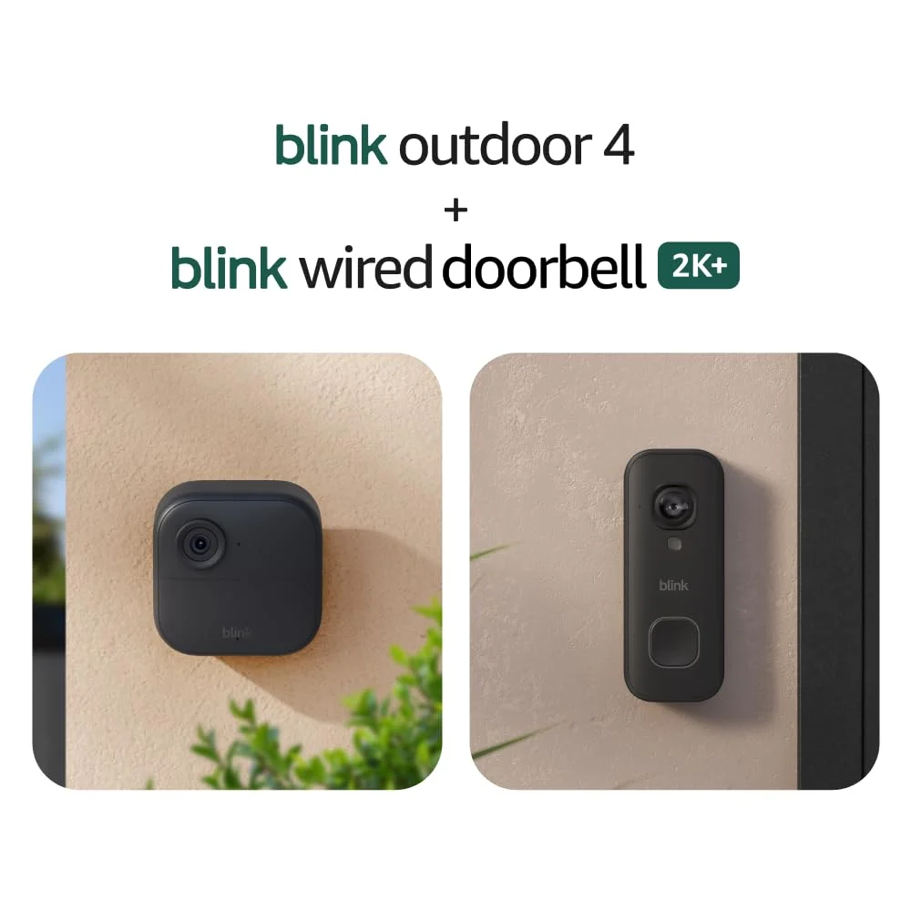 Blink Outdoor 4 and Wired Only $30.xx (Reg. $130) at Amazon