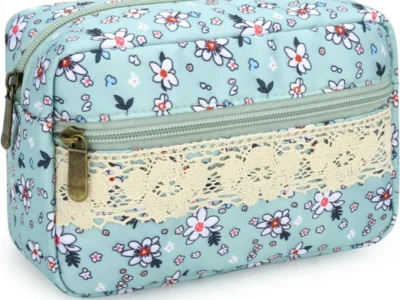 JINSI Store Floral Makeup Bag Only $4.xx (Reg. $10) at Amazon