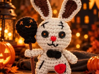 MAVIQO Crochet Evil Rabbit Only $8.xx (Reg. $10) at Amazon