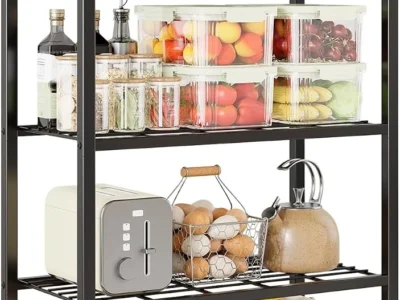 Amazon : Tujurich Storage Shelves, 5-Tier Metal Shelving Unit $37.xx (Reg$45) + Free Shipping. #Ad