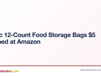 Ziploc 12-Count Food Storage Bags $5.xx Shipped at Amazon