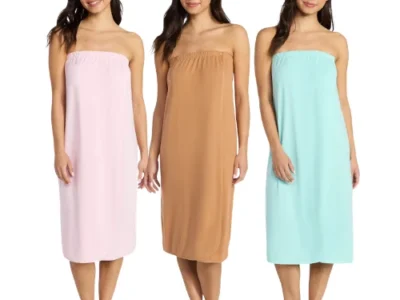 ONLY $9.98 Lissome Women’s Ultra Soft Strapless Bath Wrap at Walmart