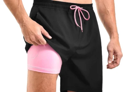 CADITEX 2-in-1 Men’s Swim Trunks with Compression Liner $5.xx at Amazon