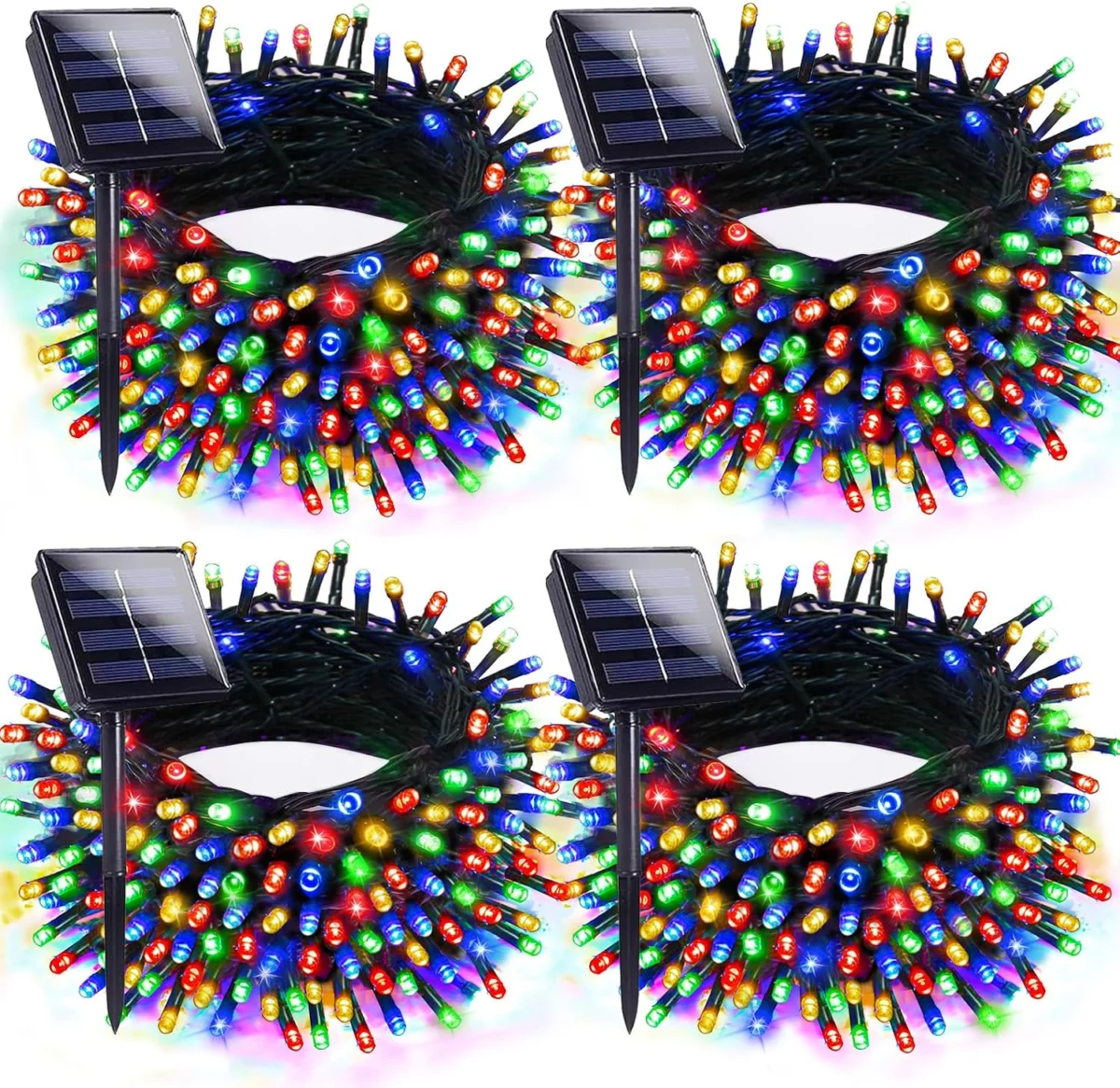 4-Pack EXF 152′ 400LED Solar Only $20.xx (Reg. $37) at Amazon